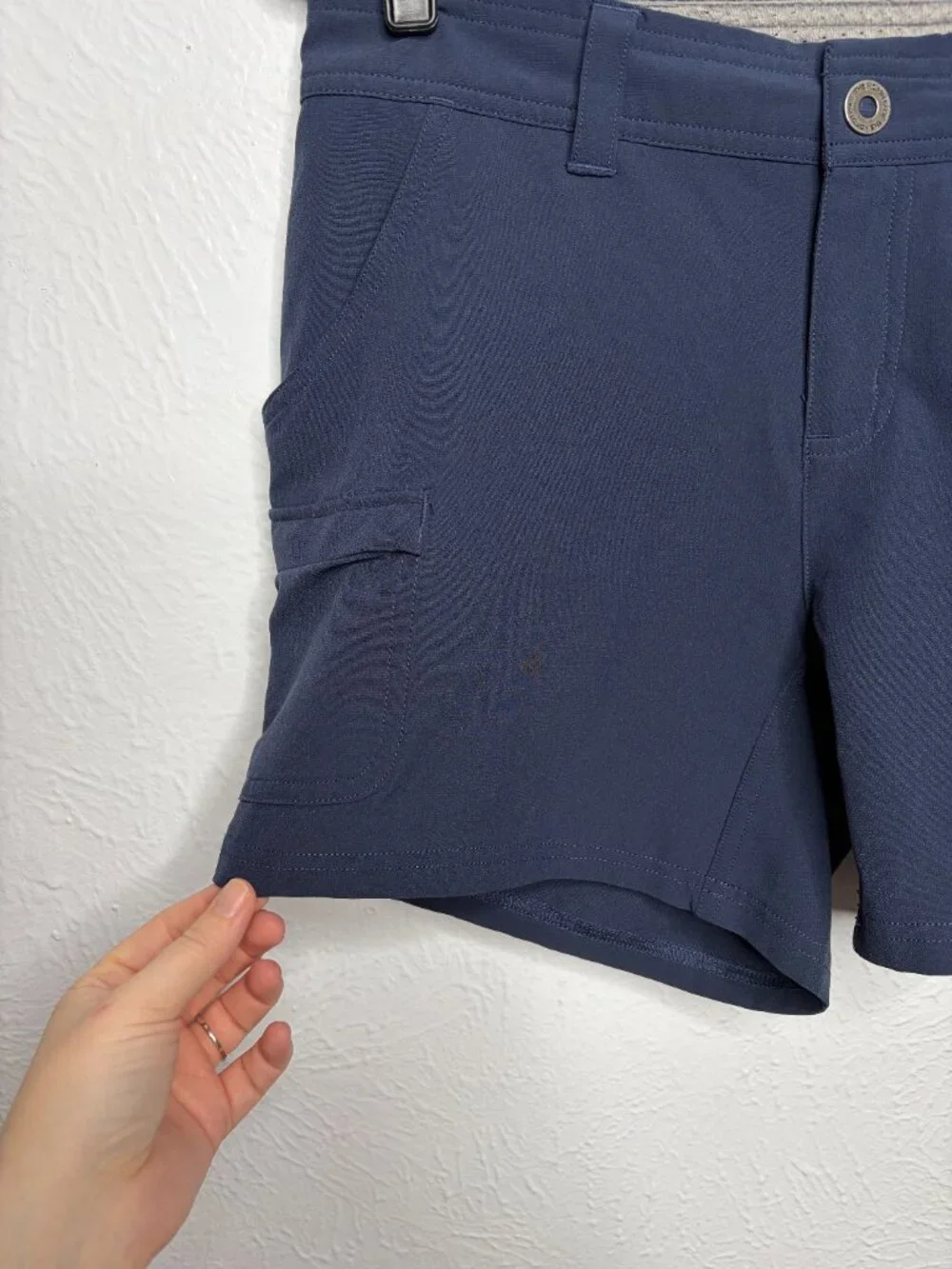 The North Face Women's Blue Hiking Active Shorts Size 8